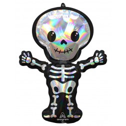 SuperShape Holographic Iridscent Skeleton