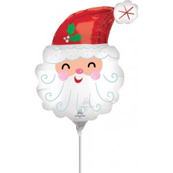 MIniShape Satin Santa Head