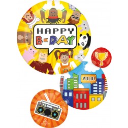 SuperShape Party Town