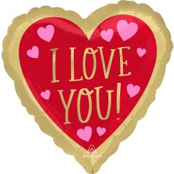 Standard Love You Red & Gold