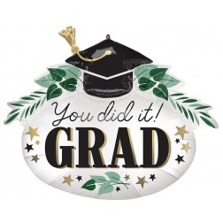 SuperShape Satin You Did It Ivy Grad