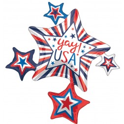 SuperShape Yay! USA Star Cluster