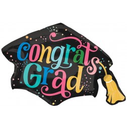 SuperShape Follow Your Dreams Grad Cap