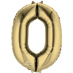 SuperShape Letter O White Gold