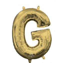 MiniShape Letter G White Gold