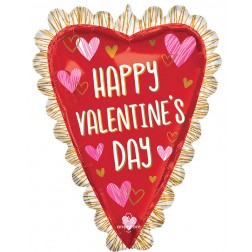 SuperShape Sketched Impressions Elongated Heart