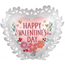 SuperShape HVD Satin Romantic Flowers