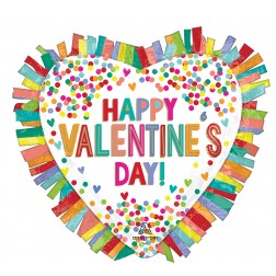 SuperShape Valentine's Day Rainbow Fringe