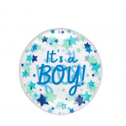 Clearz Printed It's a Boy Stars