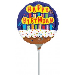 9" Happy Birthday Candles