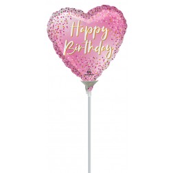 9" Happy Birthday Sparkle