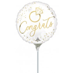 9" Gold Wedding