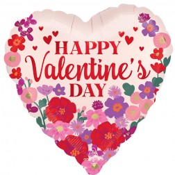 Standard HVD Satin Floral Bright Chintz