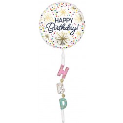 AirWalker Tail Confetti Sprinkle HBD