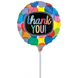 9" Bubbly Thank You
