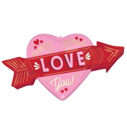 SuperShape Retro Love Arrow