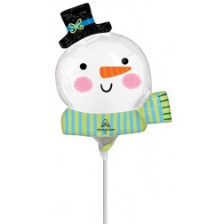 Mini Shape HO HO HO Snowman