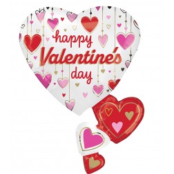 SuperShape HVD Satin Dangling Hearts