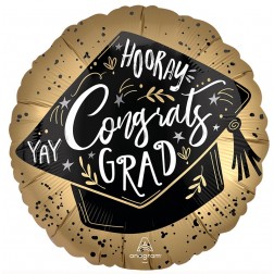Standard Satin Grad Achievement Burst