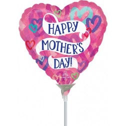 9" Mother's Day Layered Hearts
