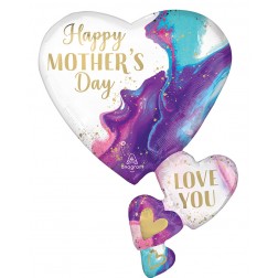 SuperShape Mother's Day Alluring Marble Hearts