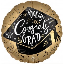 Jumbo Satin Grad Achievement Burst