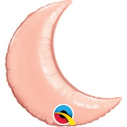 9" Crescent Moon Rose Gold  
