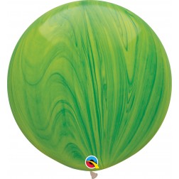 Super Agate 30" Green 02Ct