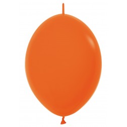 12" Fashion Orange Link-O-Loons (25pcs)