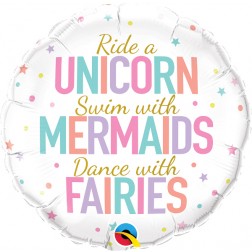 18" Unicorn/Mermaids/Fairies