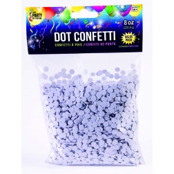 Dot Confetti White 4oz
