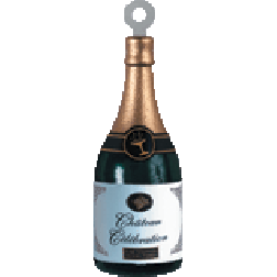 Champagne Bottle Balloon Weight