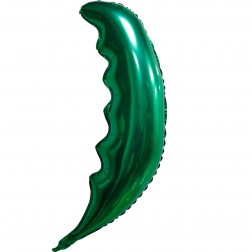 36" Palm Frond Forest Green Balloon