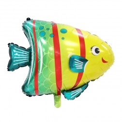 23" Fish with Red Stripes Balloon