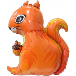 24" Squirl with Acorn Balloon