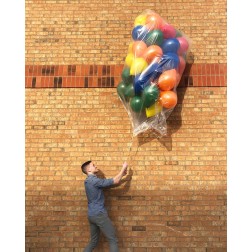 Balloon Transport XL Bags 40 x 20 x 94 with 1/4" air holes in gussets every 6" (25ct.)