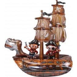 30" Pirate Ship  (AIR ONLY)