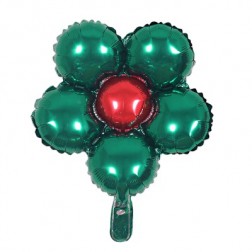 12" Deco Flower Green  (AIR ONLY)