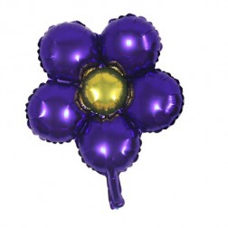 12" Deco Flower Purple  (AIR ONLY)