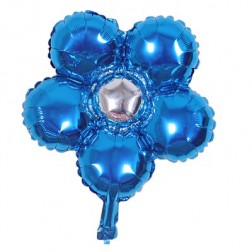 12" Deco Flower Blue  (AIR ONLY)