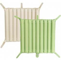 26" Wall 2-sided Matte Green and Cream Balloon (AIR ONLY)