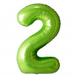 34" Green Number 2