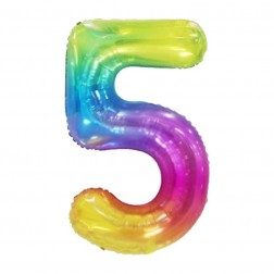 34" Gradiant Rainbow Number 5  (AIR ONLY)