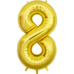 53" Gold Number 8