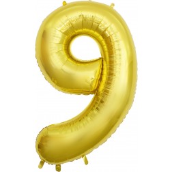 53" Gold Number 9