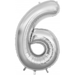53" Silver Number 6