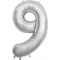 53" Silver Number 9