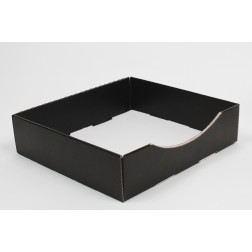 Balloon Gift Tray Single Cutaway Black (15ct.)