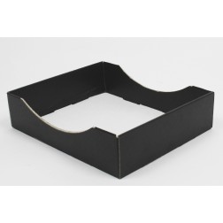 Balloon Gift Tray Double Cutaway Black (15ct.)