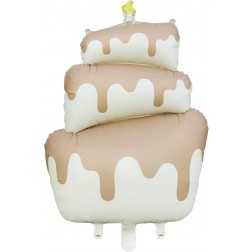 38" Matte Latte Cake Balloon